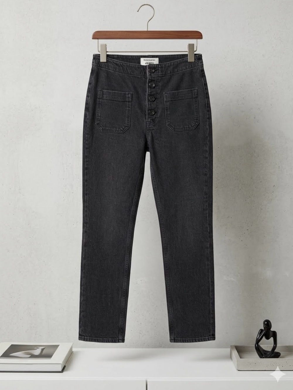 Reformation Eloise High Rise Button Front Jeans